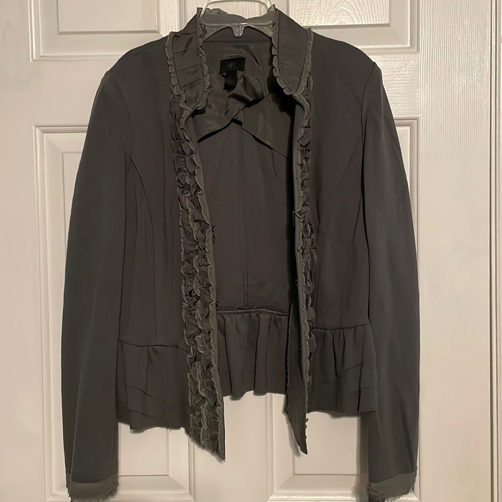 Banana Republic gray blazer jacket